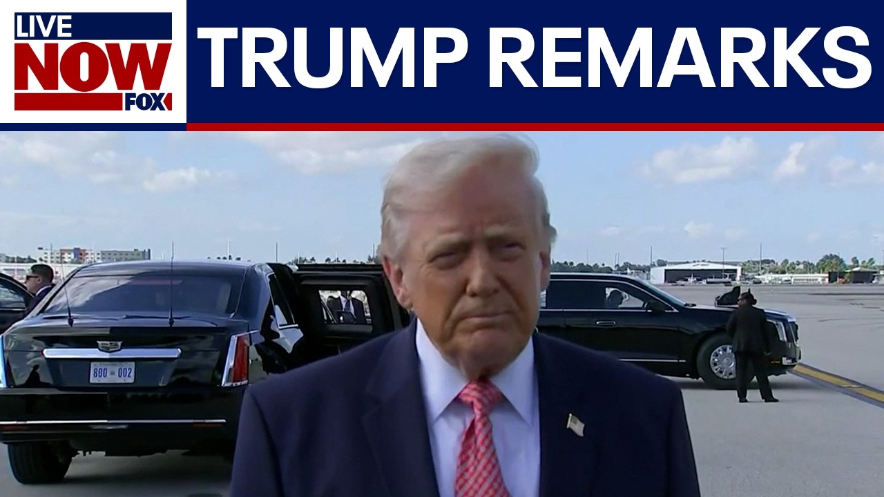 ZOBACZ: Trump odpowiada na pytania dotyczące Tigera Woodsa, finansowania DHS i Iranu