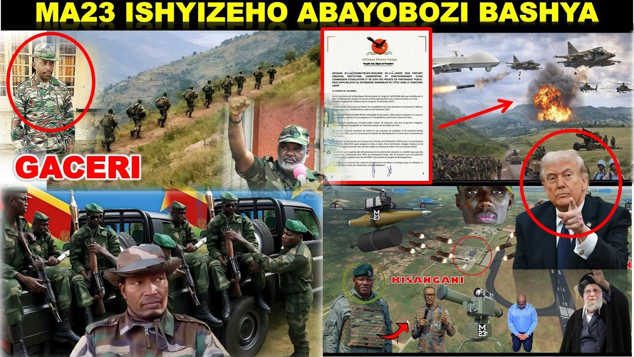 🔴LIVE: IMPINDUKA MURI #MA23 HAGIYEHO ABAYOBOZI BASHYA. Gen. GACERI WA MA23 ARARUSIMBUTSE