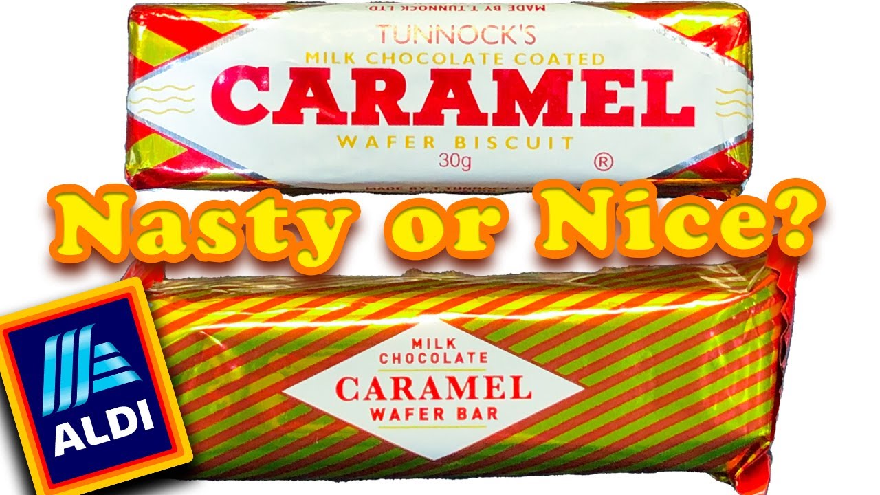 Aldi Caramel Wafer vs Tunnocks #aldi