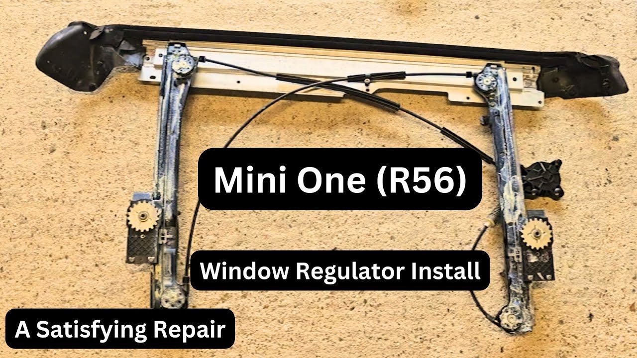 Установка стеклоподъемника Mini One R56 — качественный ремонт | N12B14