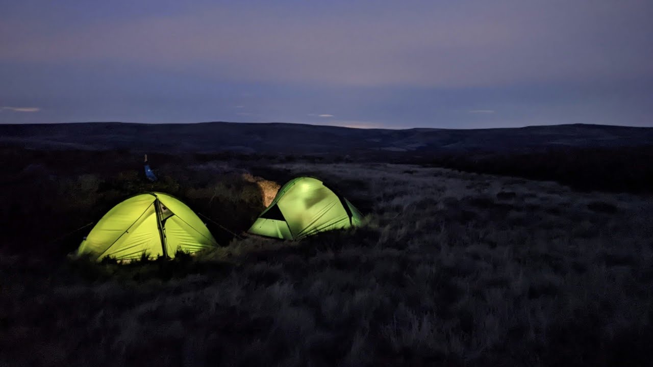 Two Days Wild Camping around Back Tor, Fairholmes and Alport Castles