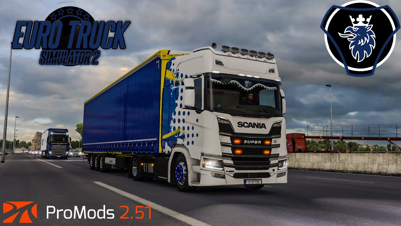 ETS2 1.39 | ProMods 2.51 | SCANIA R650 V8 | Clermont-Ferrand - Bordeaux