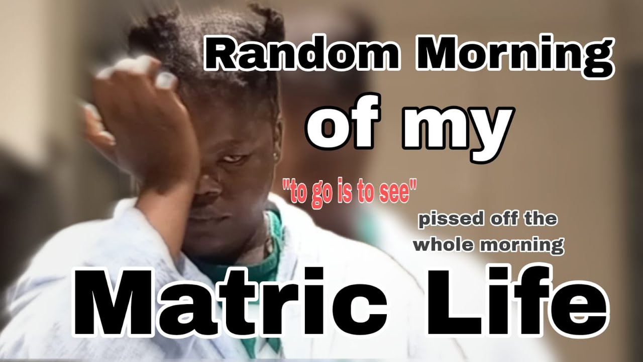 Random Morning of a Matric Student | South African Youtuber