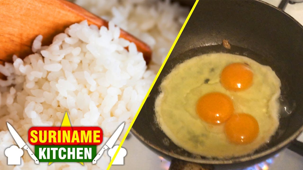 Gebakte Rijst (GEEN NASI) Baka Bhaat | FRIED RICE Surinamese Hinustani Style | Suriname Kitchen