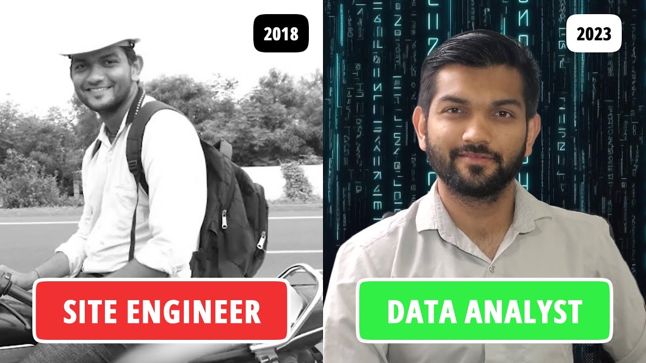 How and Why I Changed Careers to Become a Data Analyst | From Site Engineer to Data Analyst.