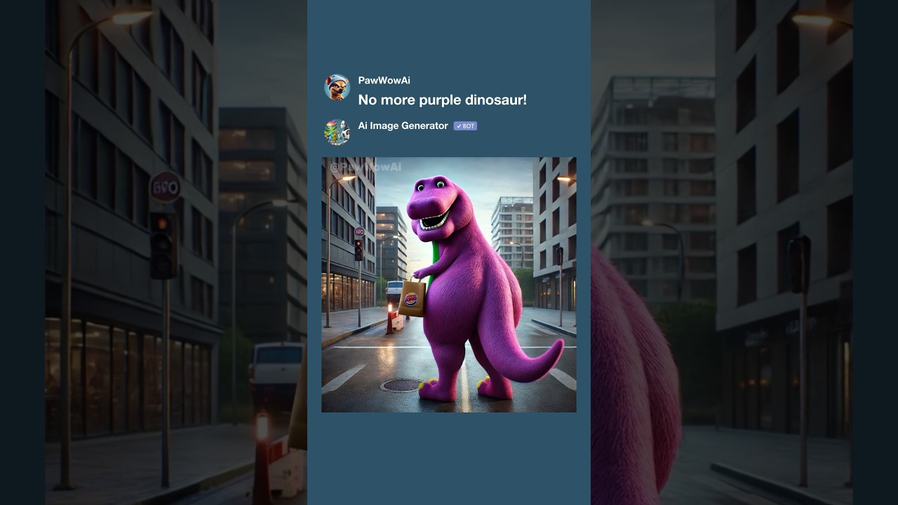 No More Purple Dinosaur #memes