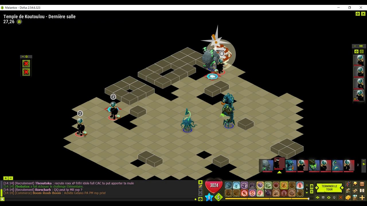 [DOFUS] 2.54 KOUTOULOU PUSILLANIME A 4 198 PANDA ENU ELIO IOP AUTOWIN