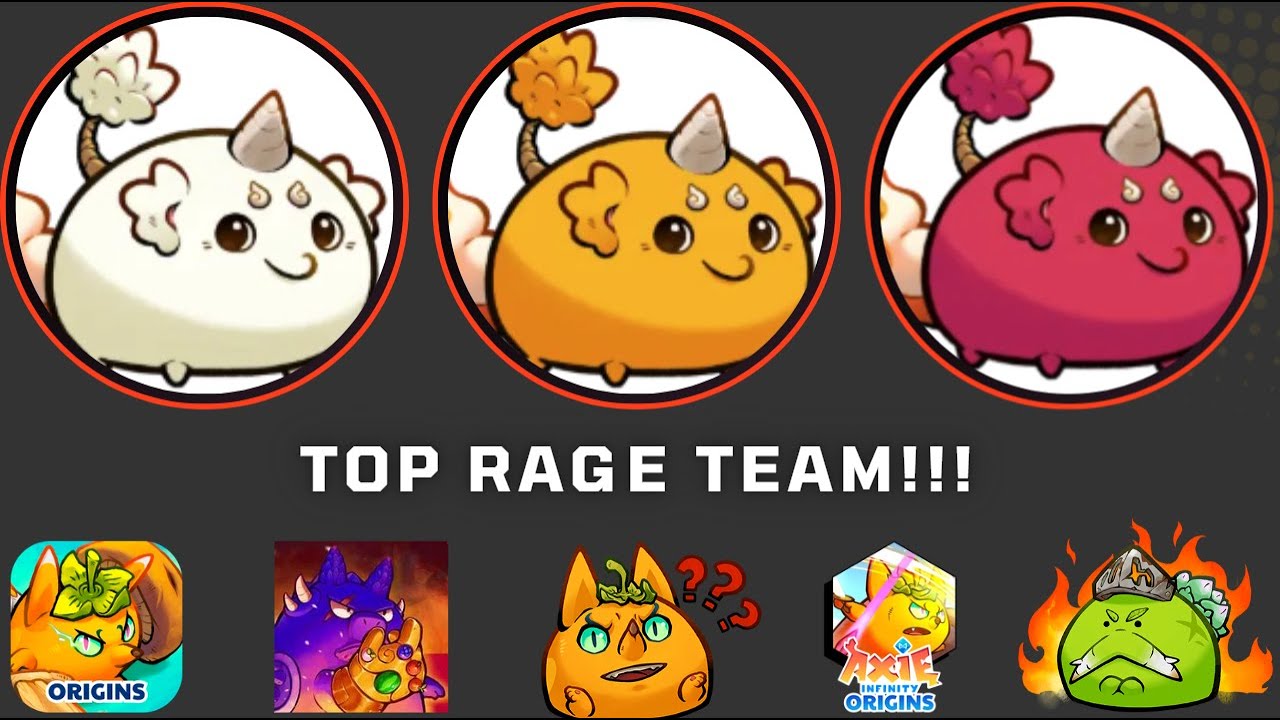AXIE ORIGIN TOP RAGE TEAM EPIC ERA SEASON 15