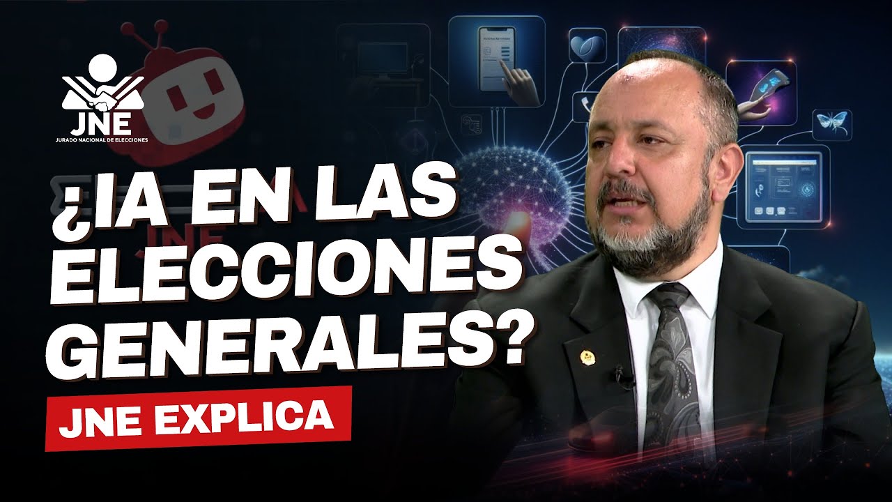 &iquest;Inteligencia artificial en las Elecciones Generales 2026? JNE explica c&oacute;mo ser&aacute; posible