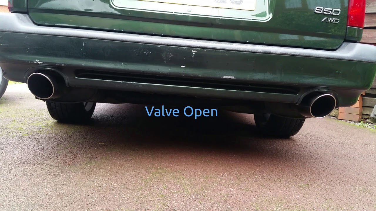 Exhaust with Actuator - 850 AWD