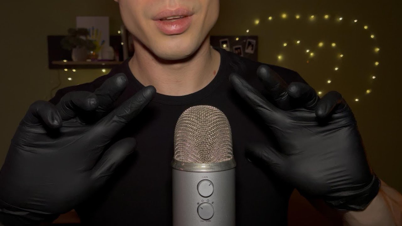 ASMR | Inaudible Whispering & Glove Sounds for Sleep 😴