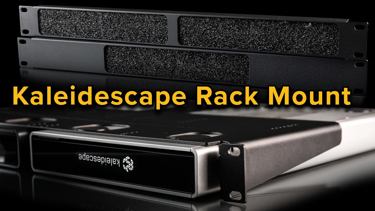 Rack Mount for Kaleidescape Strato V Looks SUPER CLEAN!