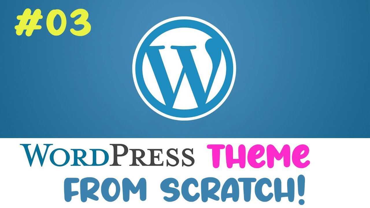 #03 Wordpress theme from scratch | Required theme files | Quick programming beginner tutorial