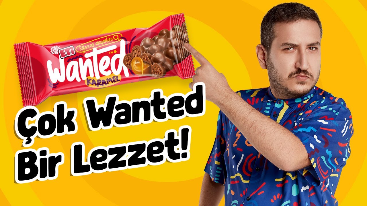 ETİ WANTED KARAMEL! &Ccedil;OK WANTED BİR LEZZET