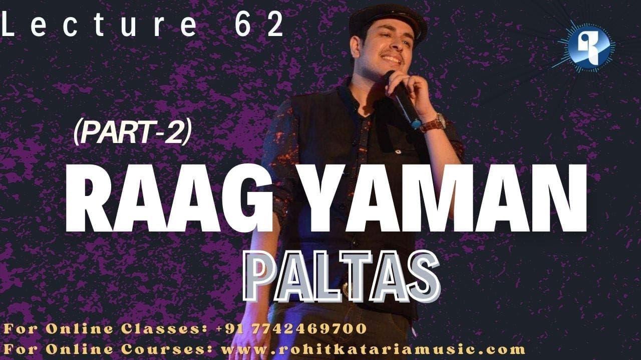 Raag Yaman Part 2|Paltas|Practice &Riyaz|Rohit Kataria|#62