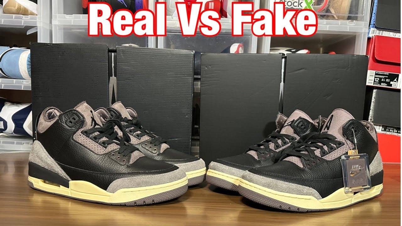 Air Jordan 3 x Ama Maniere While You Were Sleeping Real Vs Fake Review