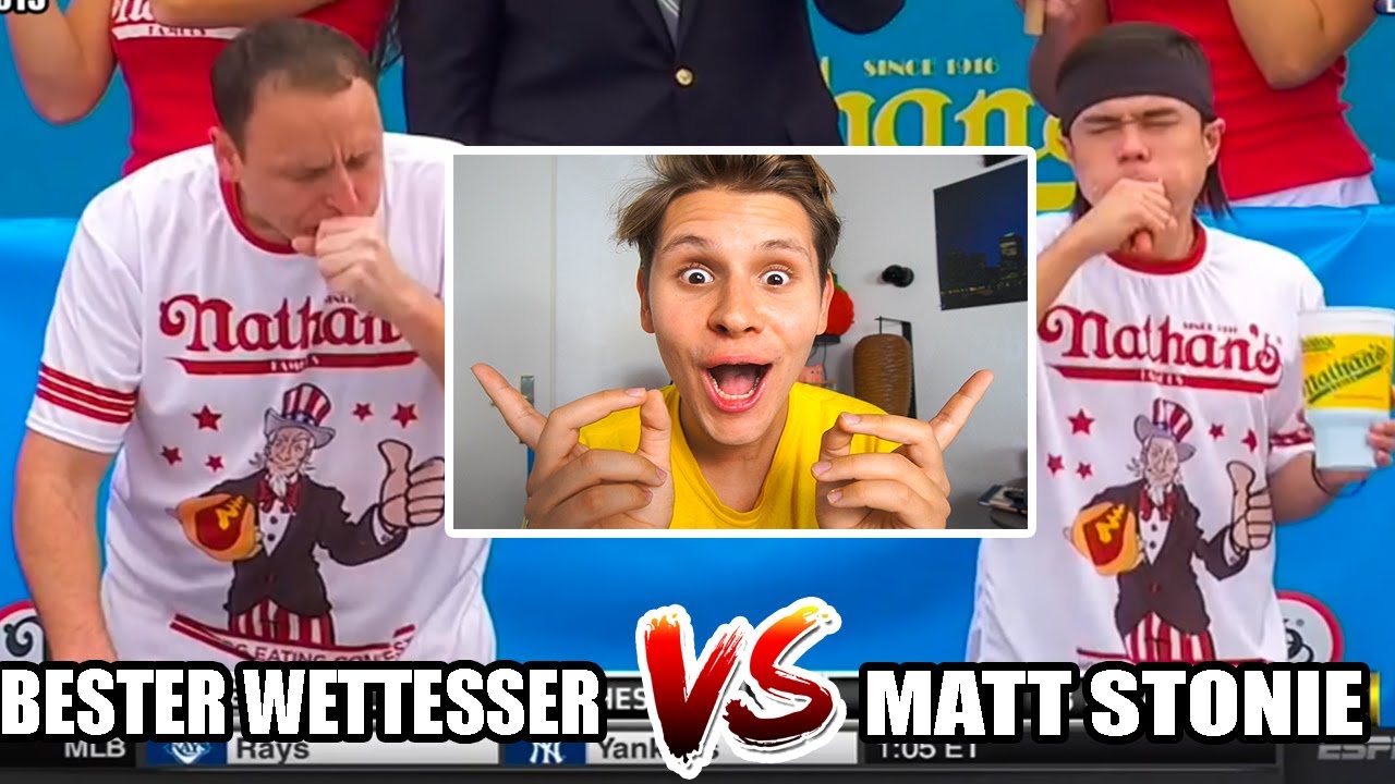 Matt Stonie vs Joey Chestnut(Bester Wettesser)😵🤯