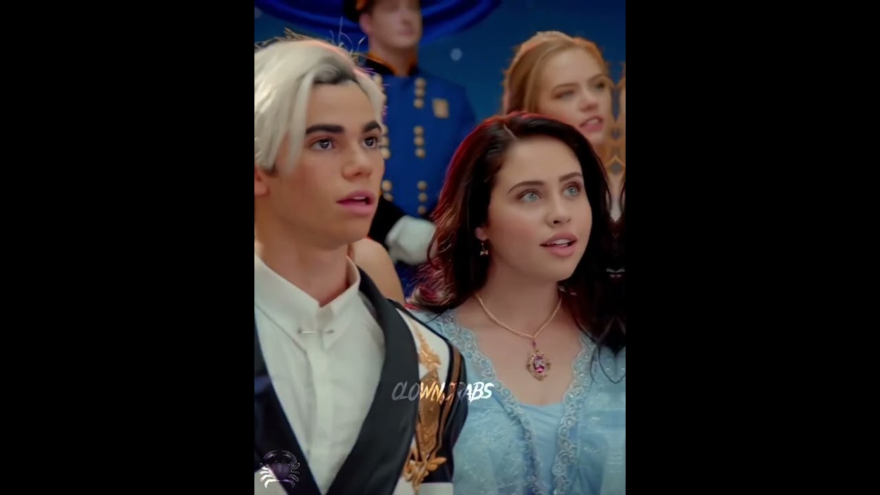 #Descendants 1,2,3 #Carlos and #Jane 🤍🖤💙