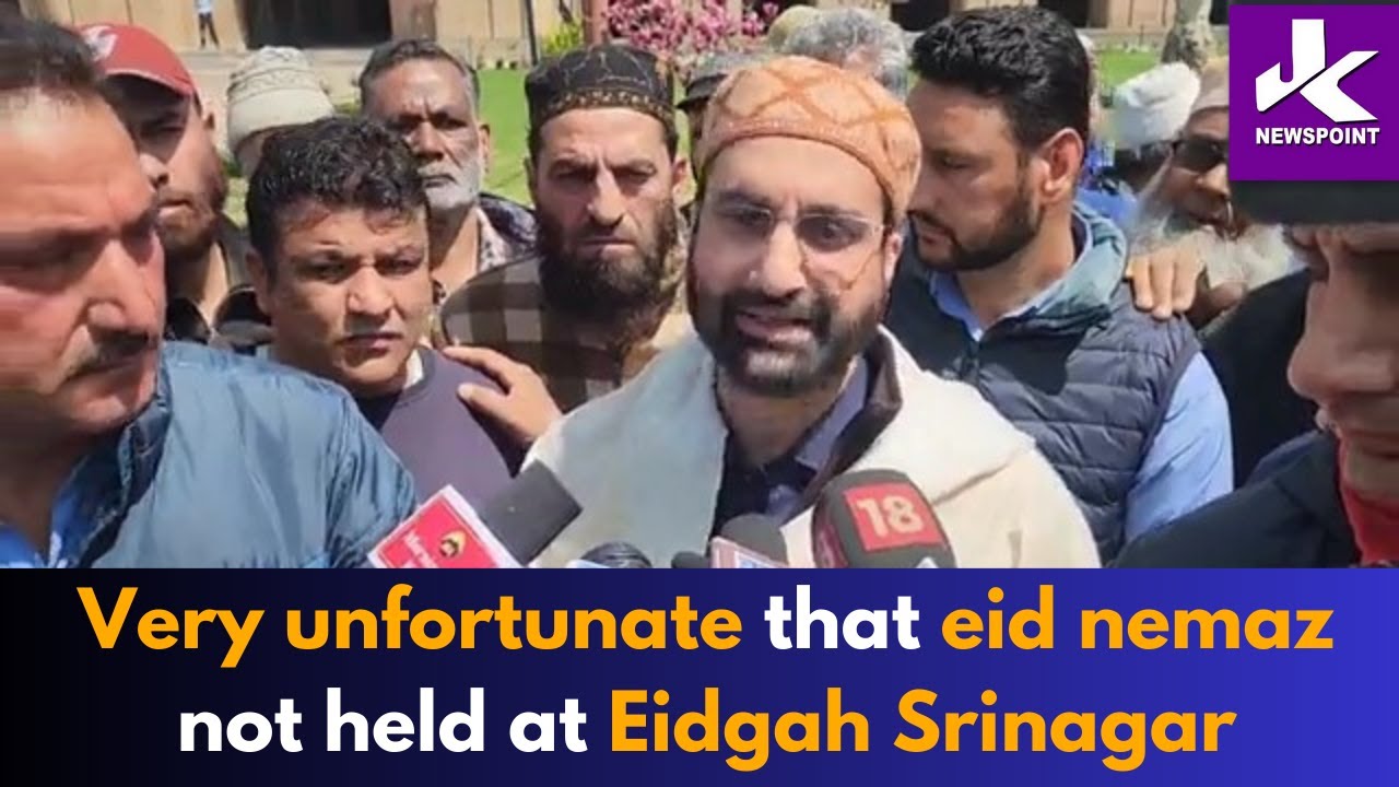 Very unfortunate that eid nemaz held at #Eidgah Srinagar:Mirwaiz Muhammad Umar Farooq