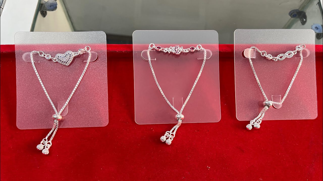 Trending Ladies Silver Bracelet 1500 to 2500 price only 