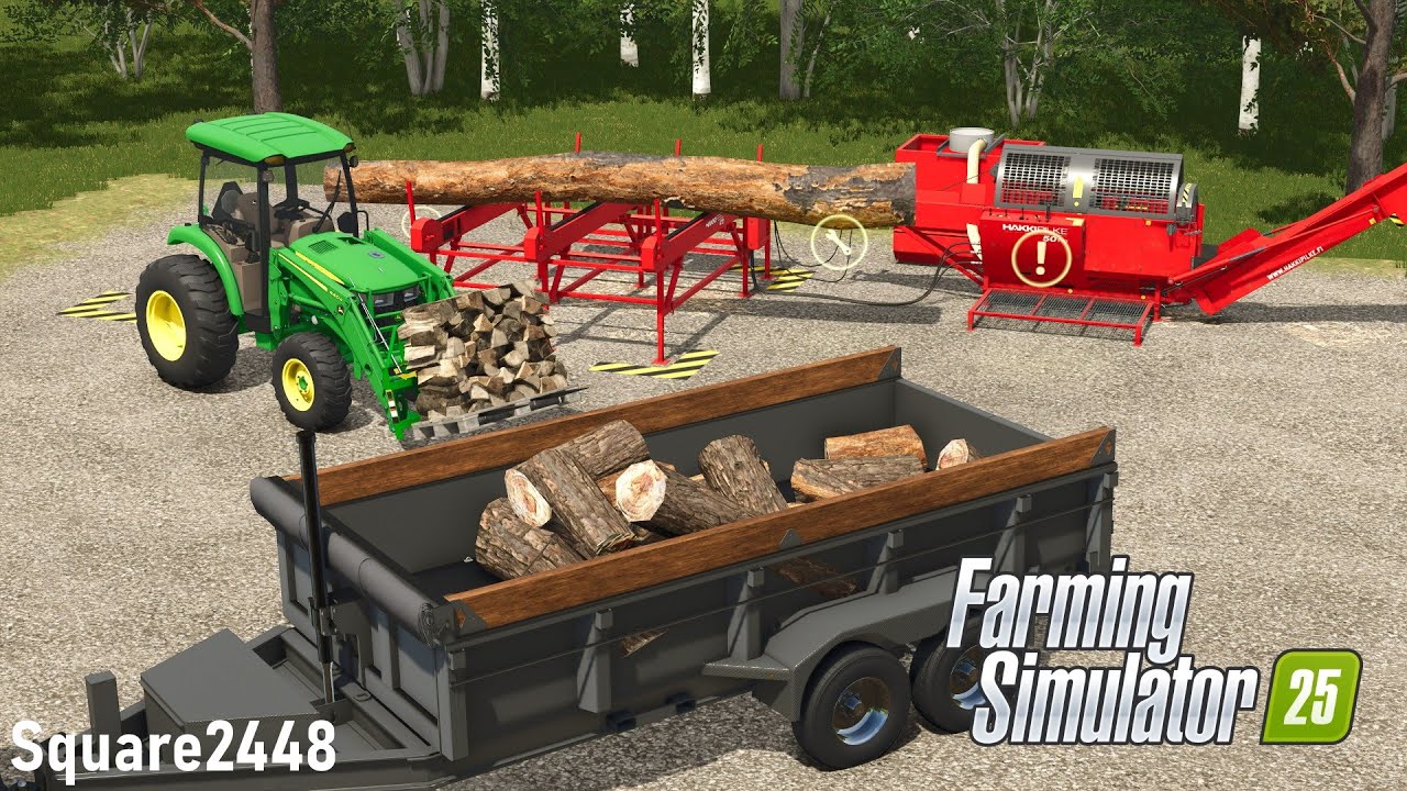 Busy Day Delivering & Making Firewood! | FS25 Roleplay