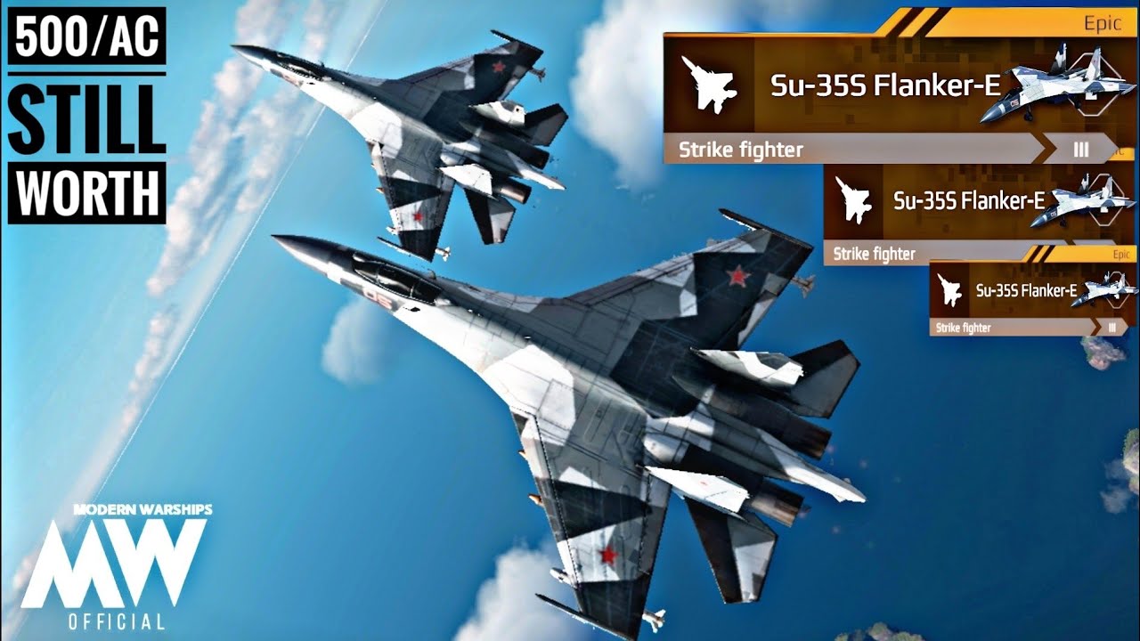 Su-35S Flanker-E with JS Zuikaku in Action🔥- Modern Warships