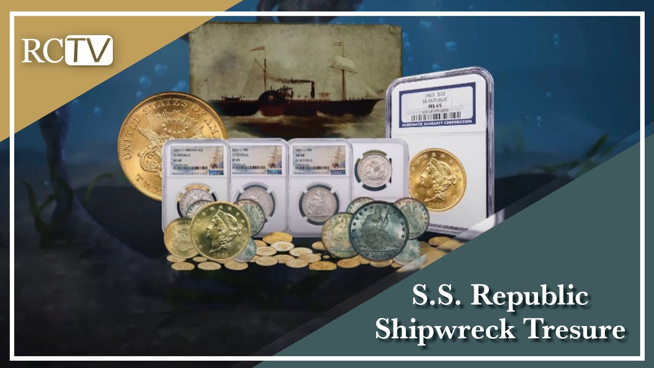 Исторические факты о монетах: сокровища затонувшего корабля SS Republic