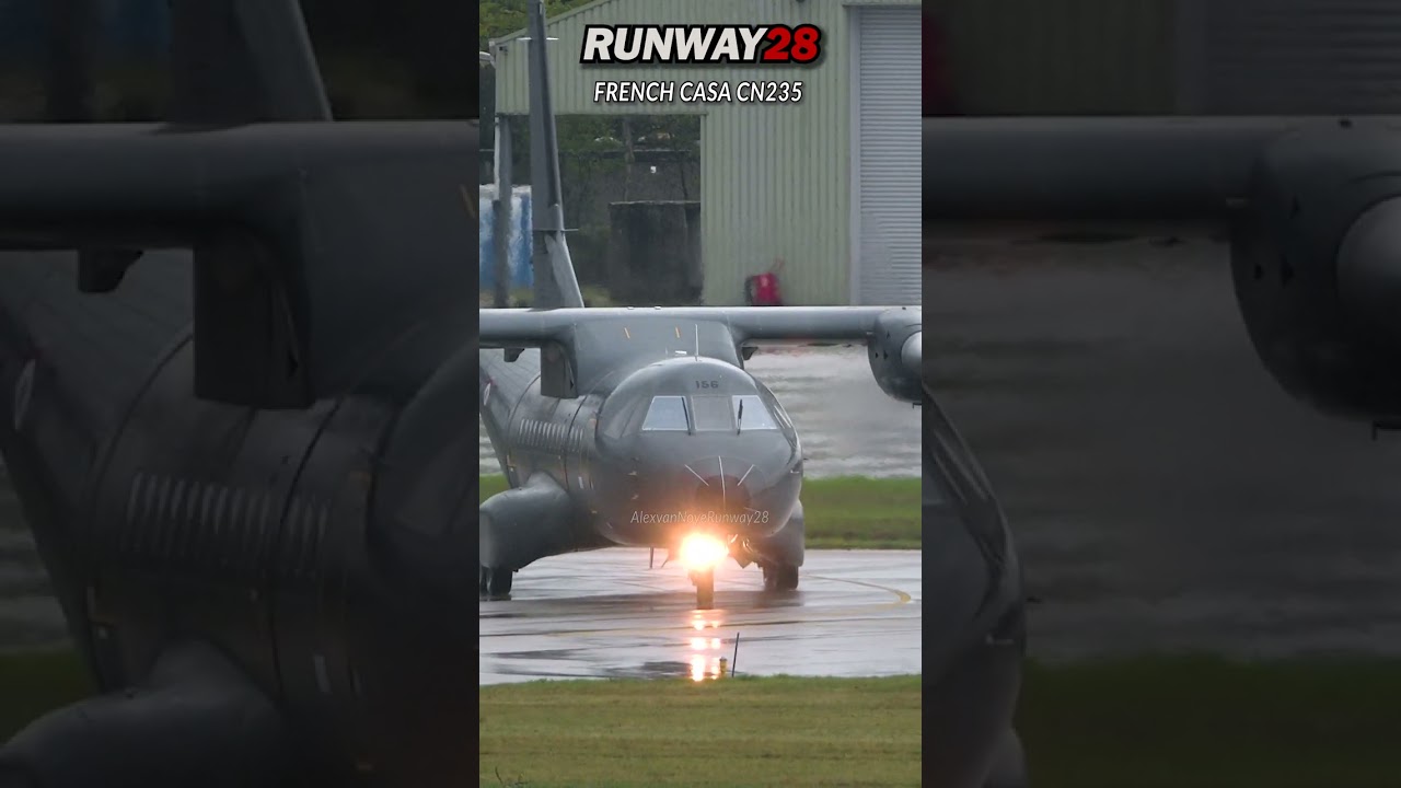 FRENCH COTAM CASA CN235 - your DAILY DOSE of #aviation #spotting #shorts