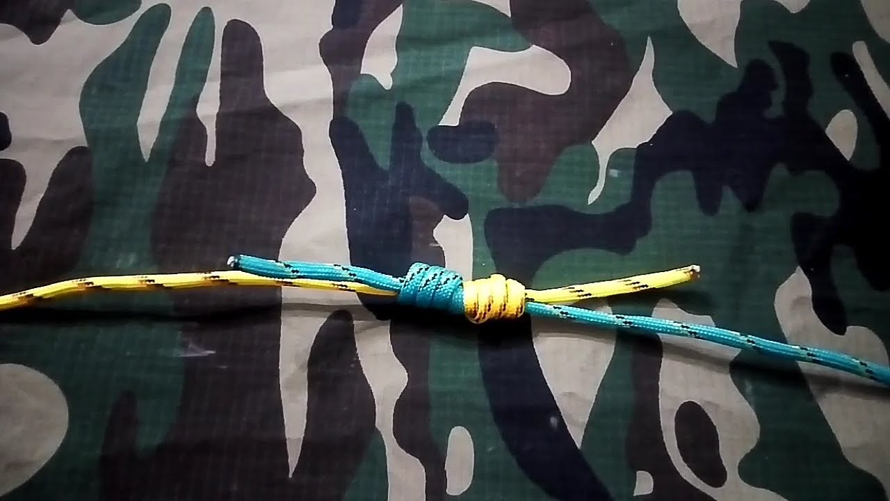 Nudo pescador triple / triple fisherman's knot / 三重渔夫的结