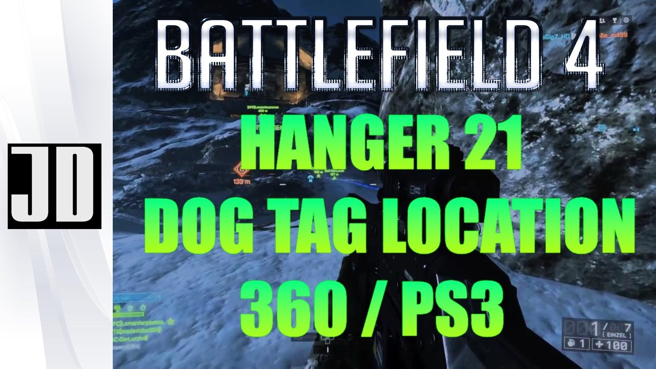 BattleField 4 Hanger 21 Dog tag Location for Phantom Bow (360/PS3)