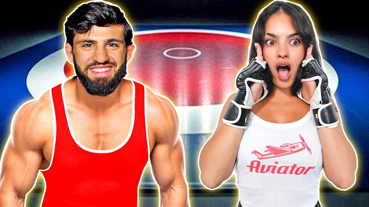 UFC fighter Arman Tsarukyan challenged me to a wrestling match!
