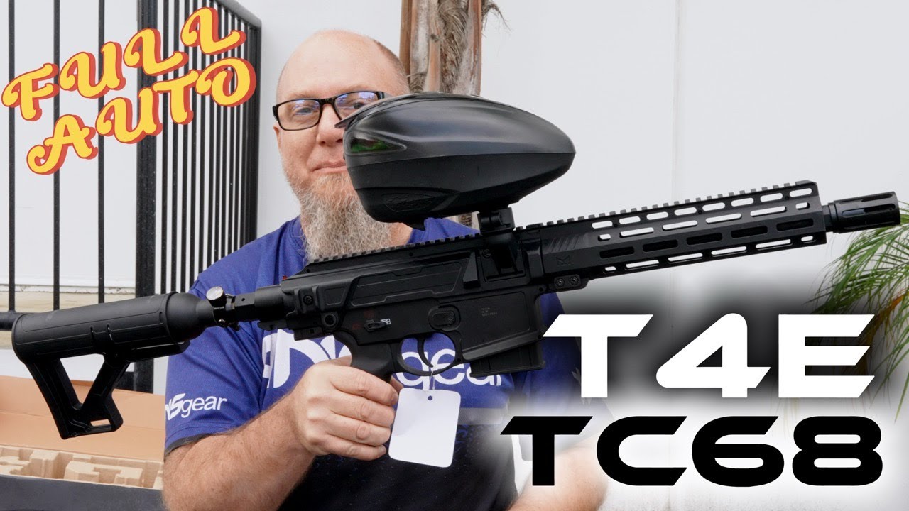 Тестовая стрельба ANSgear - T4E TC 68
