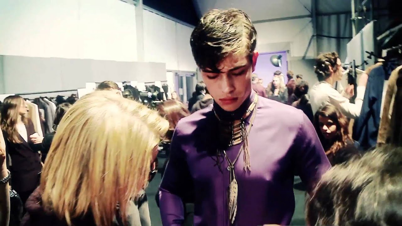 Backstage Roberto Cavalli Man FW1112