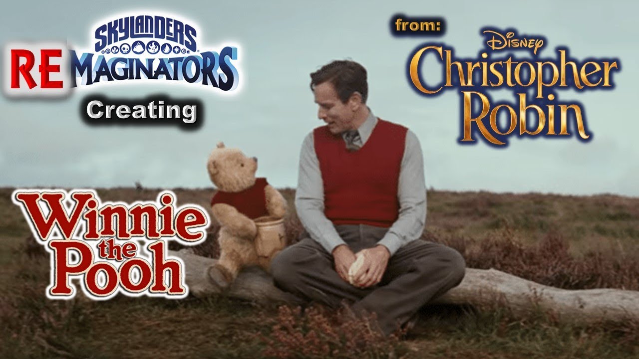 Brylander Creates...Winnie The Pooh from The Christopher Robin movie in Skylanders Imaginators!