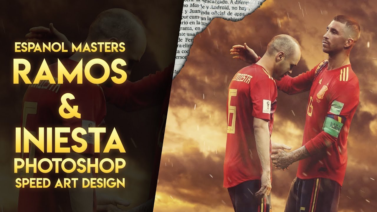 Espanol Masters - Photoshop - Speed Art - GD Design - VisualRix