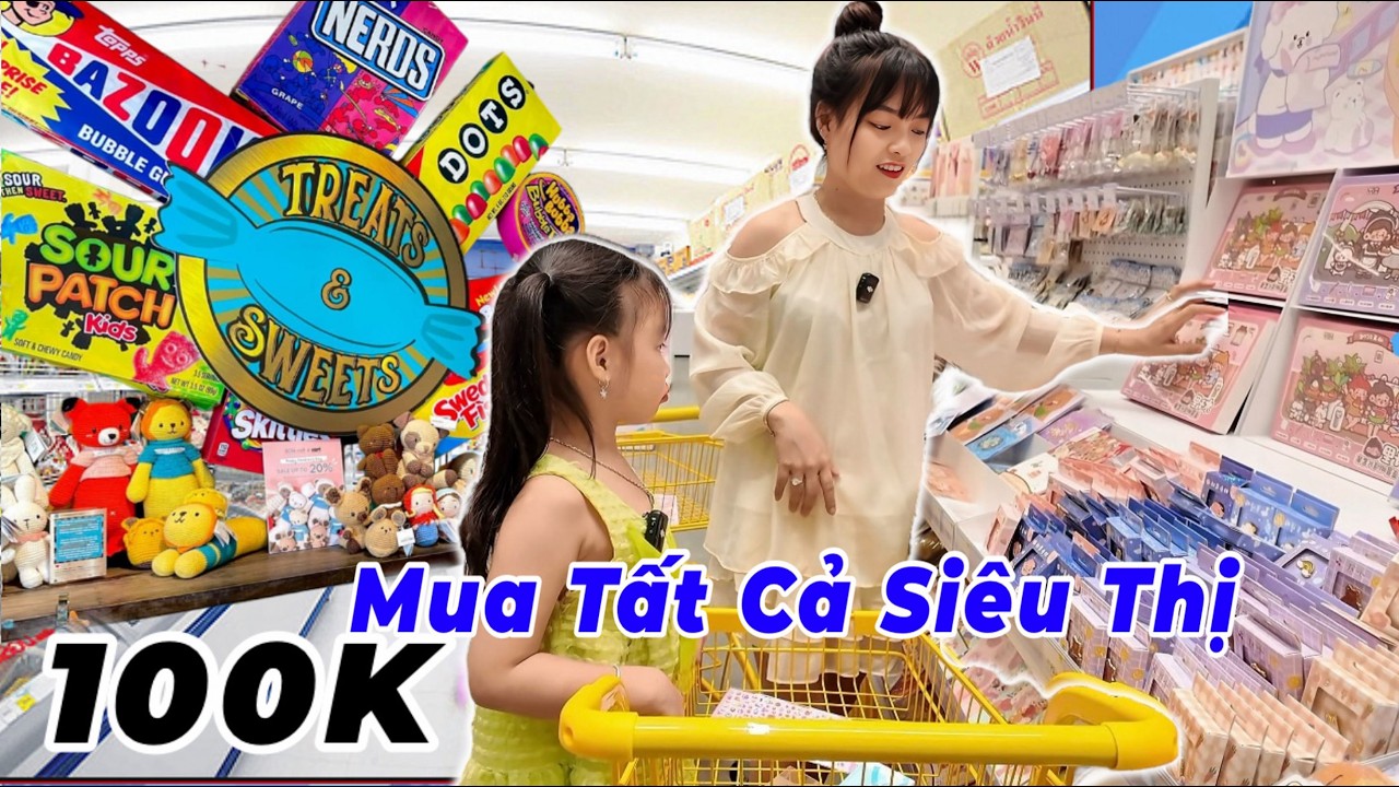 Thử Thách 100K Mua Hết Đồ Trong Siêu Thị