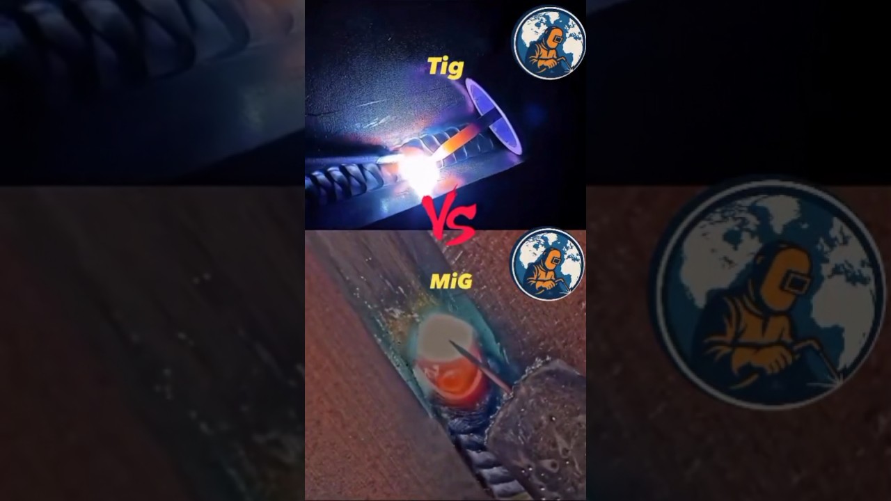 Tig root welding | Tig vs Mig Welding 🔥⚡ | 
