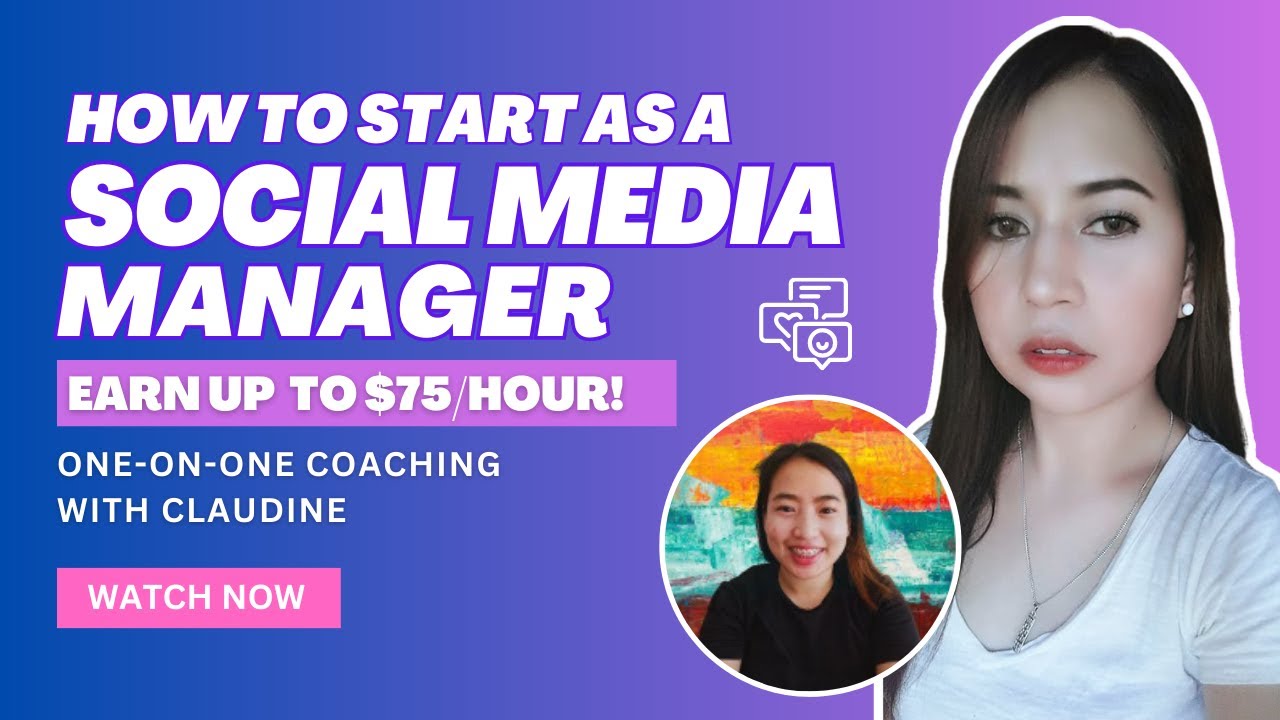 Earn Up to $20/Hour: How to Start Your SMM Journey | One-on-One Coaching with Claudine