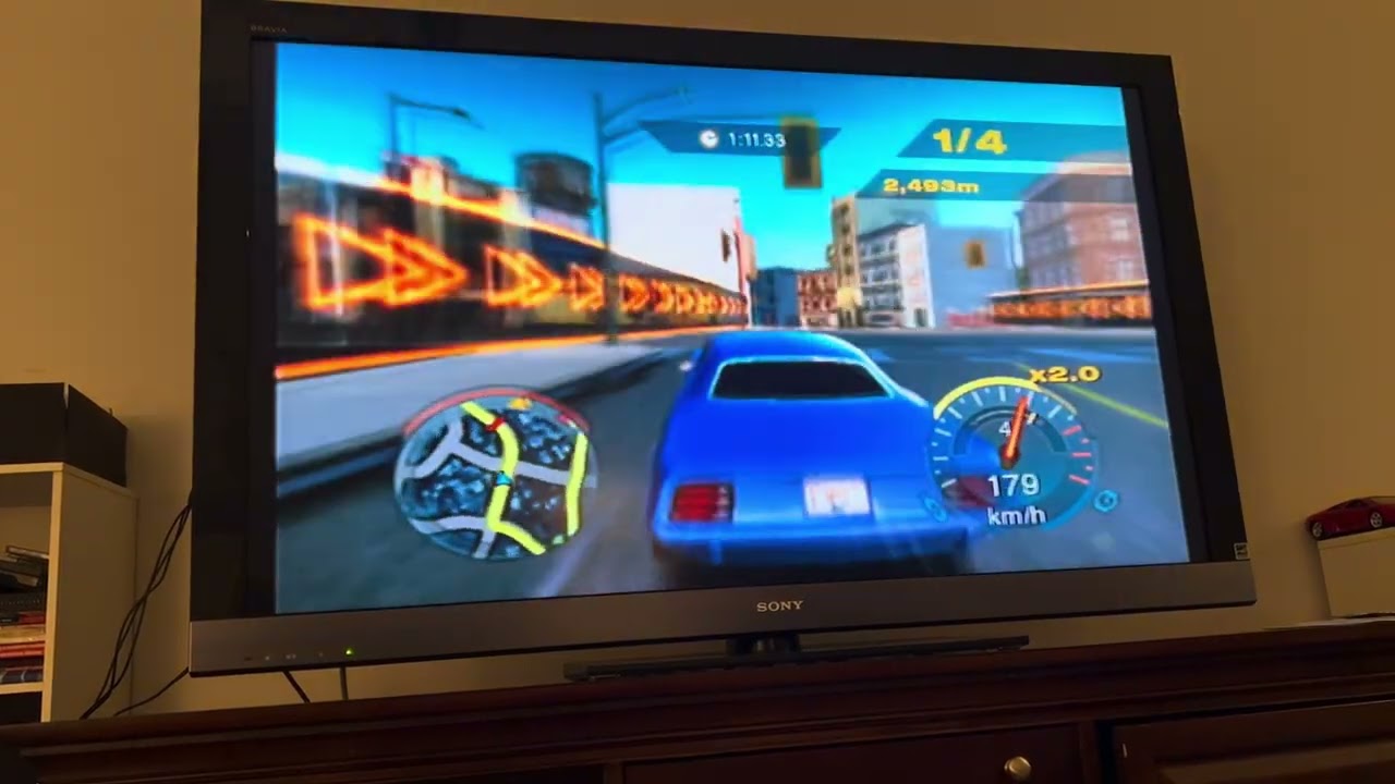 Need For Speed Undercover PS2 Timed Circuit Bronze 6,295 Meters 
