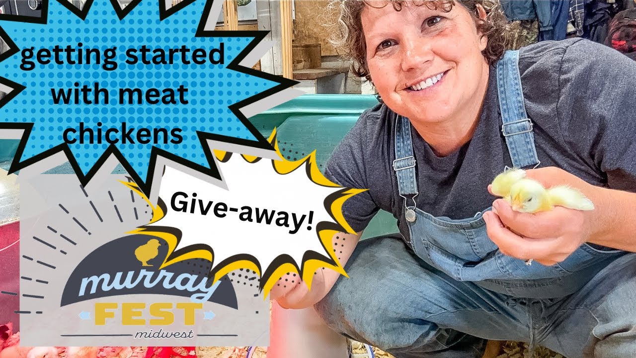 Raising Meat Chickens, Getting Started. Murray Fest GIVEAWAY
