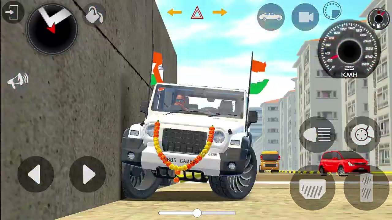 Indian Modified Thar Offroad Gameplay 🇮🇳 | MBBS Gamer Driving Simulator Live