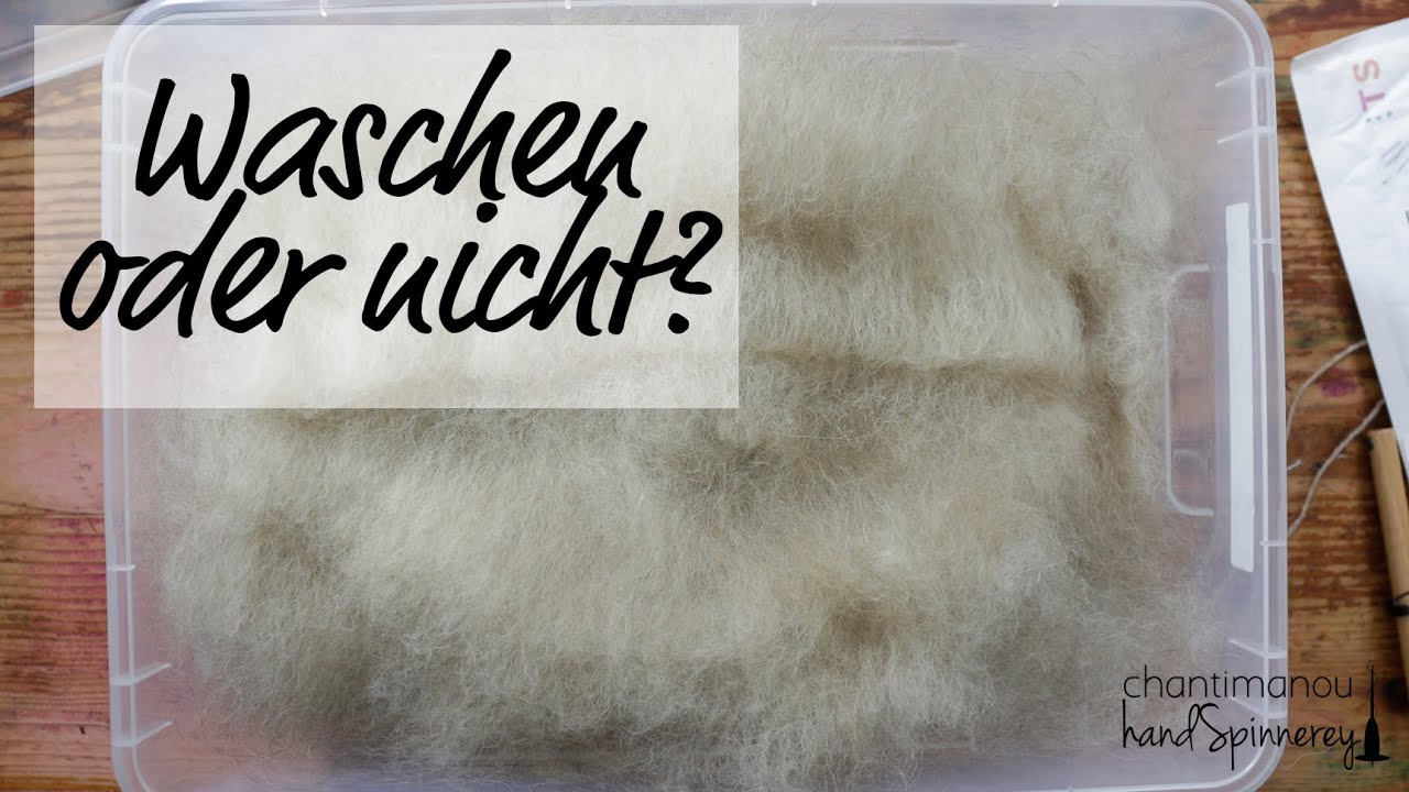 Waschen oder nicht waschen? (Hund, Lama, Alpaka, Kaschmir, Angora etc.)