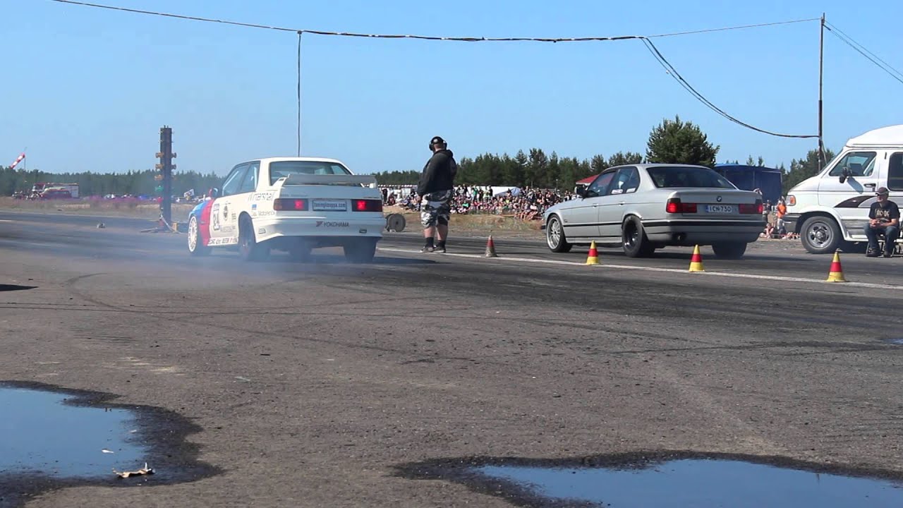 NCmotorsport E34 S38 Turbo @ Bimmerparty 2013