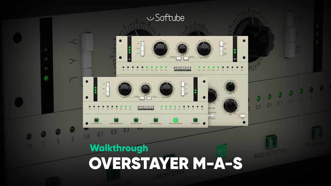 Overstayer M-A-S Walkthrough &ndash; Softube