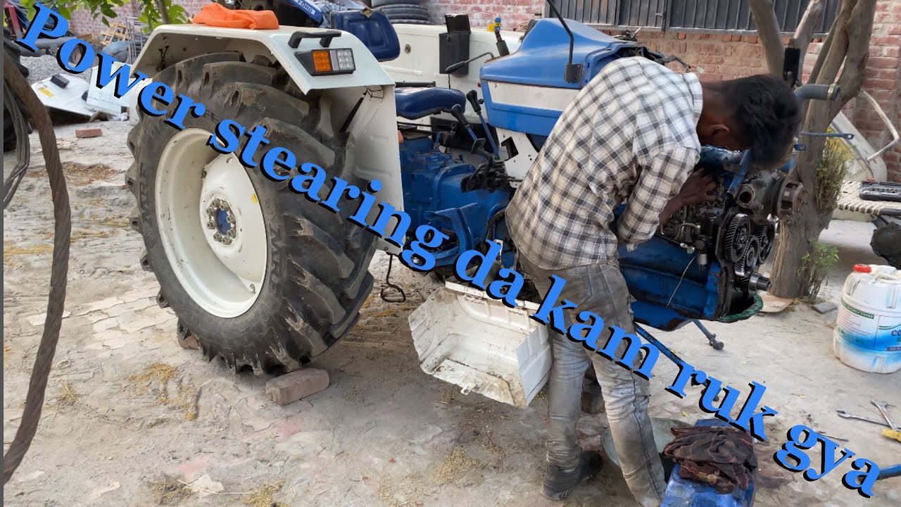 Ford 3600 di timing plate ho gye ta power stearing da v shuru kam #ford3600