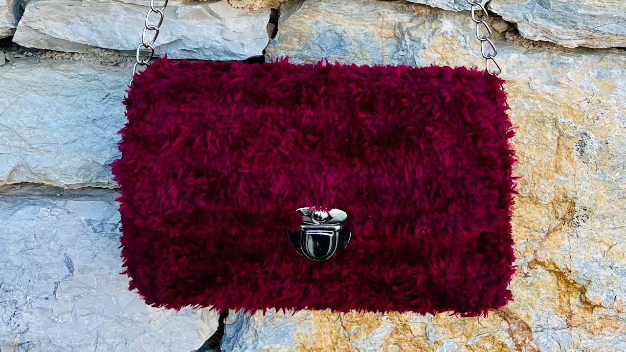 Plastik kanvasla kışlık çanta yapımı, iğneyle kolay kanvas çanta tarifi,canvas winter bag making,