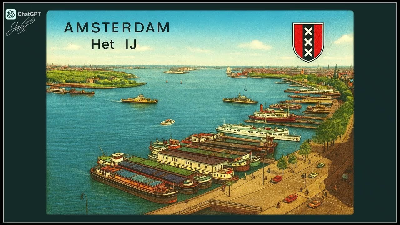 Oude Amsterdamse ansichtkaarten digitaal verbeterd 😊🎶🎧001