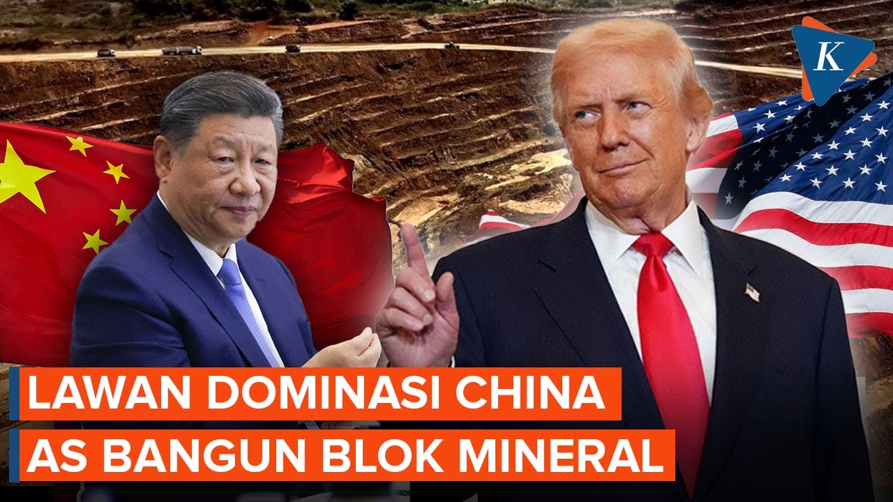 Lawan Dominasi China, AS Dorong Blok Perdagangan Mineral Penting