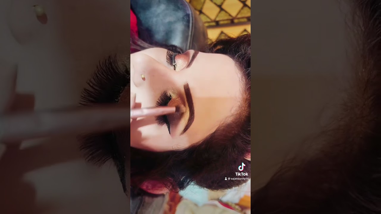 Beautiful eye make-up by SS  salon 
