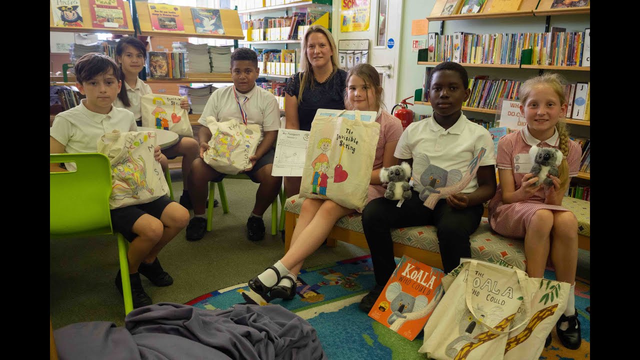 Visiting Service pupils at Talavera Junior School